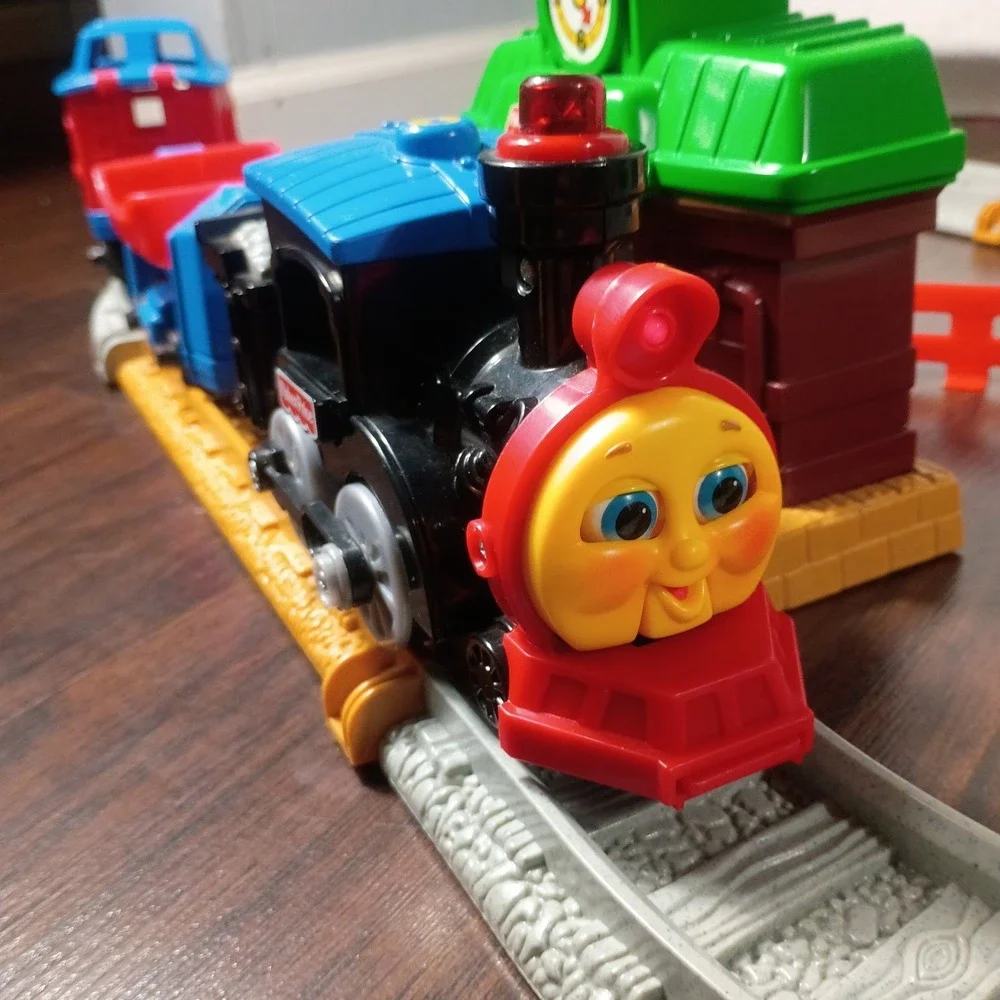 Mattel Fisher Price 1999 Toots The Train Set Remote Voice Command Tested Works